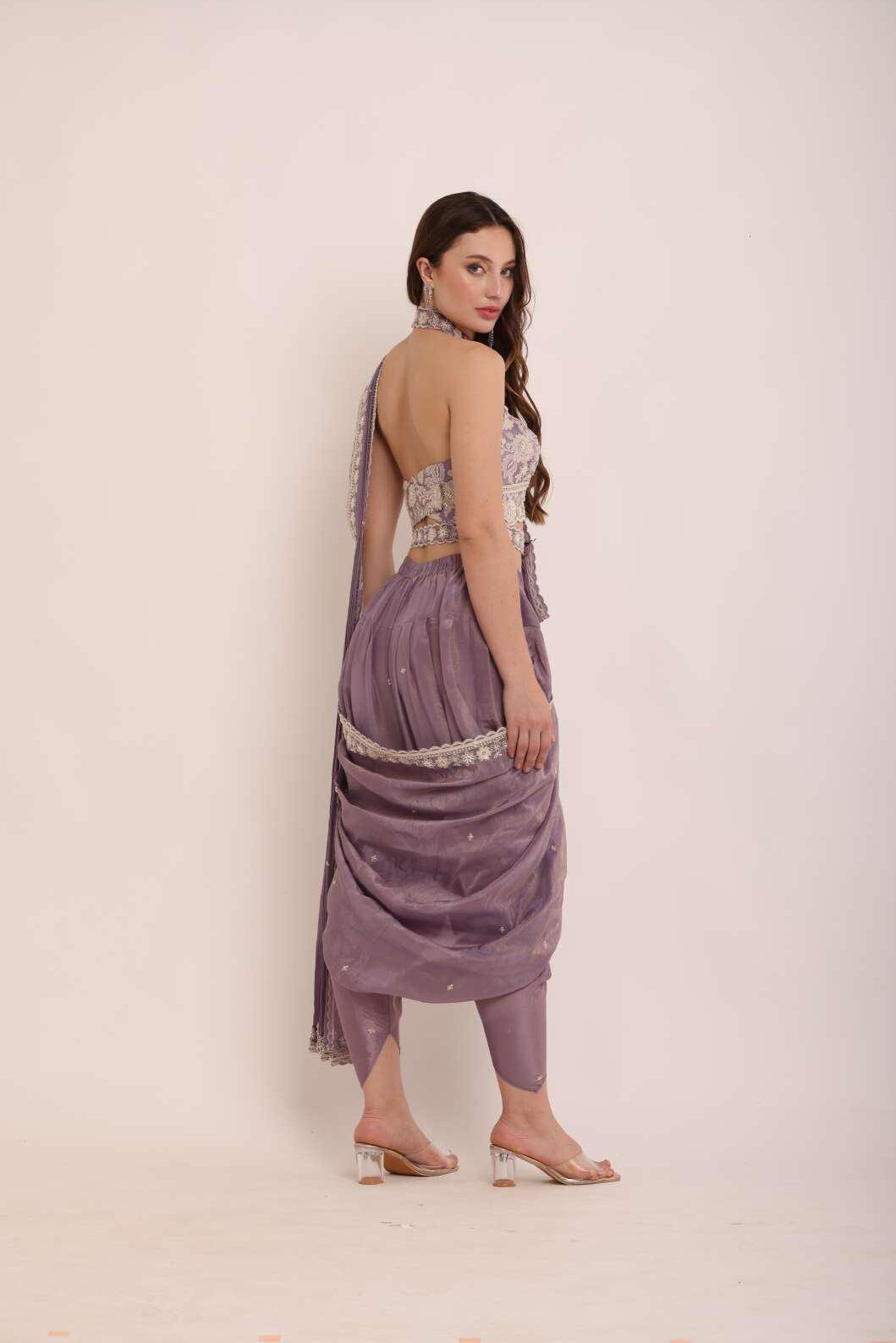 A dhoti-draped saree - Image 2
