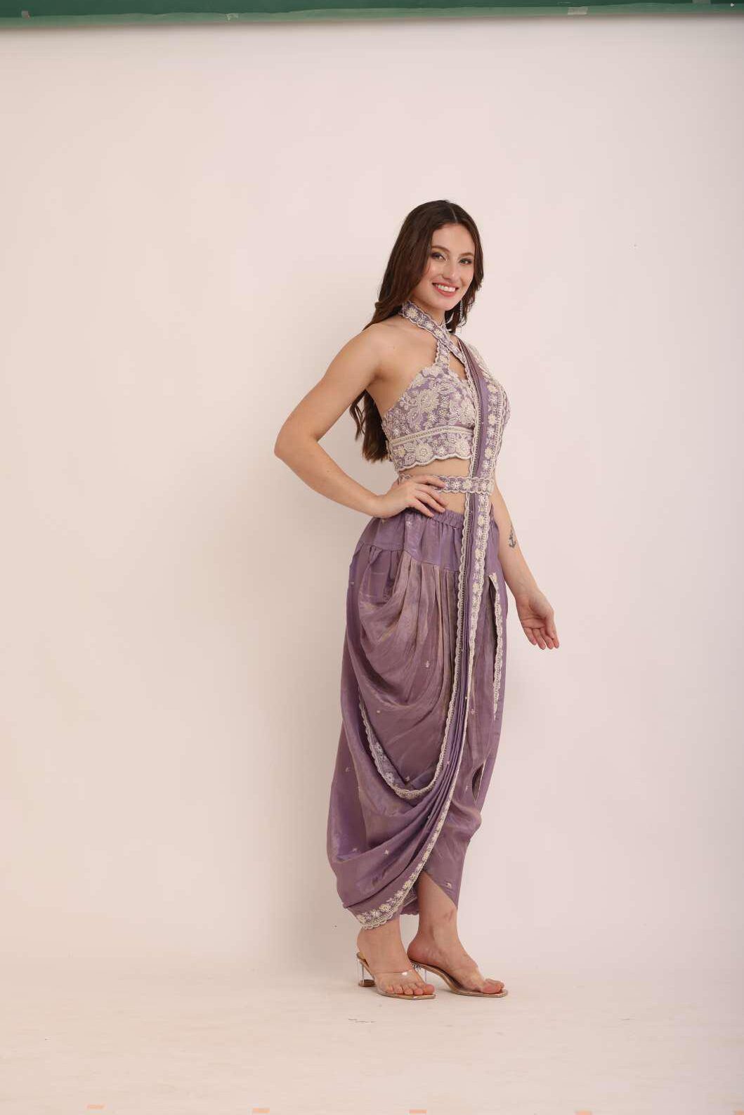 A dhoti-draped saree - Image 8